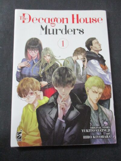 The Decagon House Murders 1/5 - Ed. Star Comics 2022 - Serie Completa