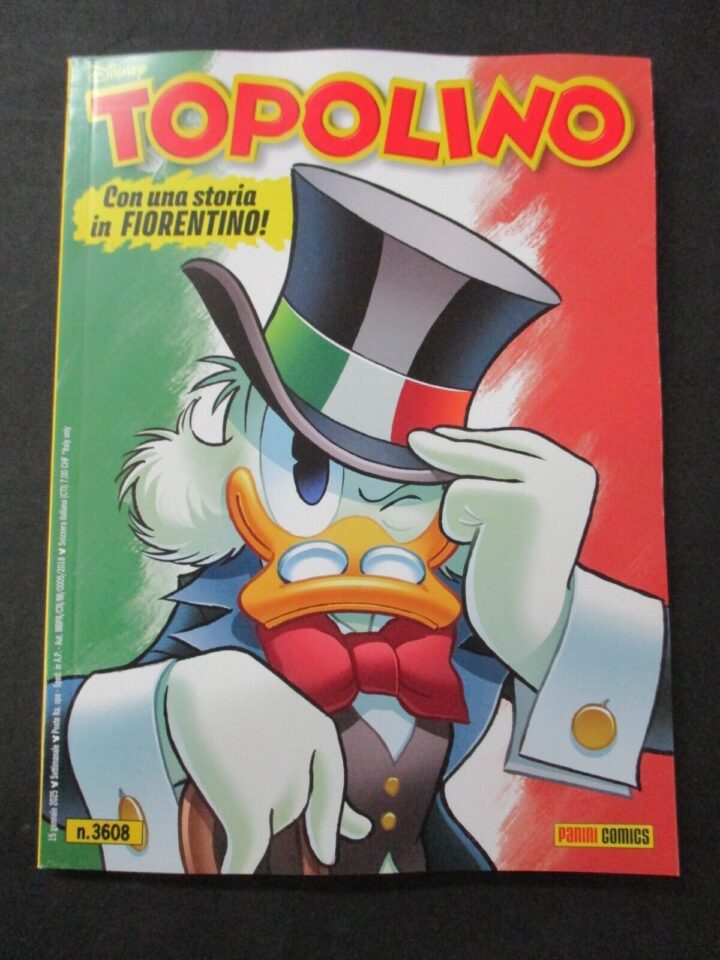 Topolino 3608 Edizione In Dialetto Fiorentino - Nuovo!