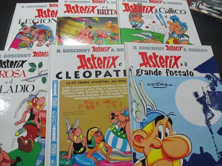 Asterix 1/12 - Serie Completa Volumi Cartonati - Biblioteca Di Panorama