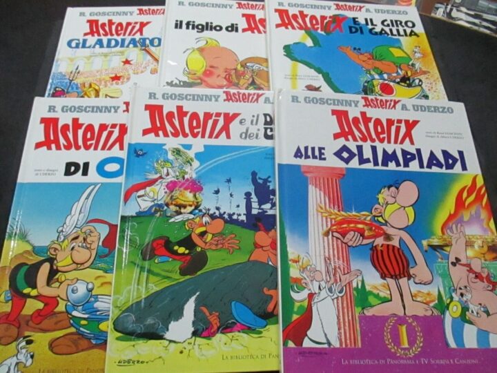 Asterix 1/12 - Serie Completa Volumi Cartonati - Biblioteca Di Panorama