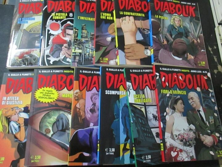 Diabolik Anno Lxiii 2024 1/12 - Annata Completa