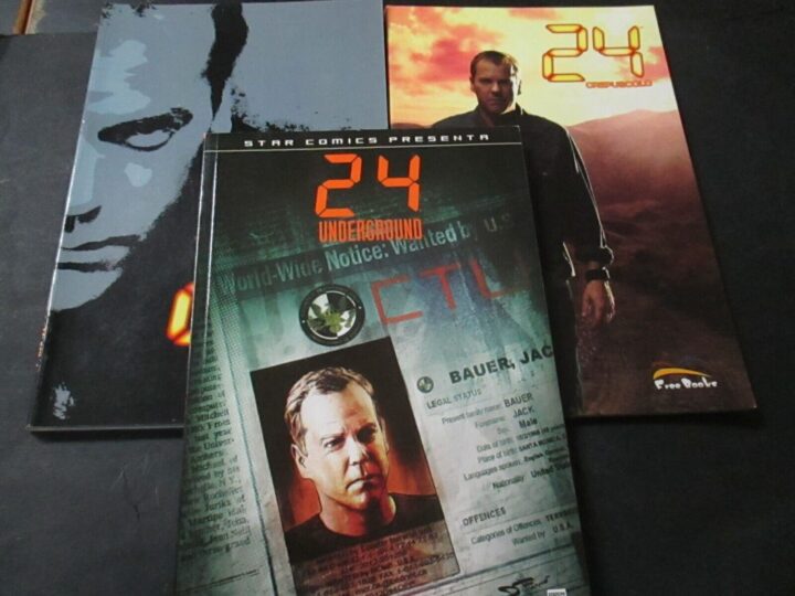 Jack Bauer 24 + 24 Underground + 24 Crepuscolo - Ed. Star Comics