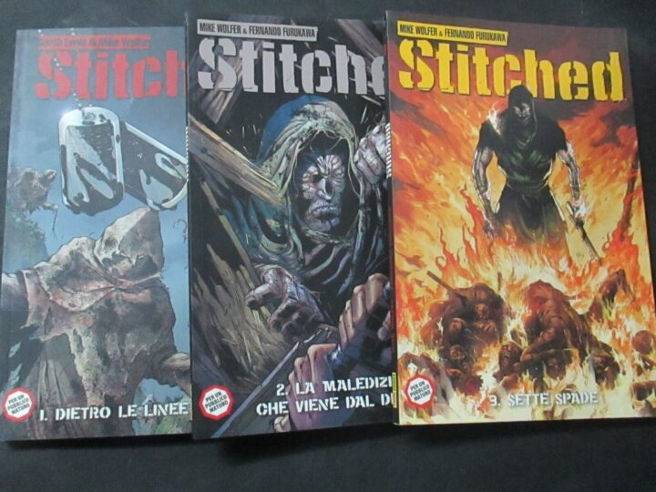 Stitched 1/3 - Garth Ennis - Serie Completa - Panini Comics