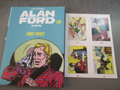 Alan Ford A Colori N° 20 + Figurine - Ed. Mondadori - Magnus & Bunker